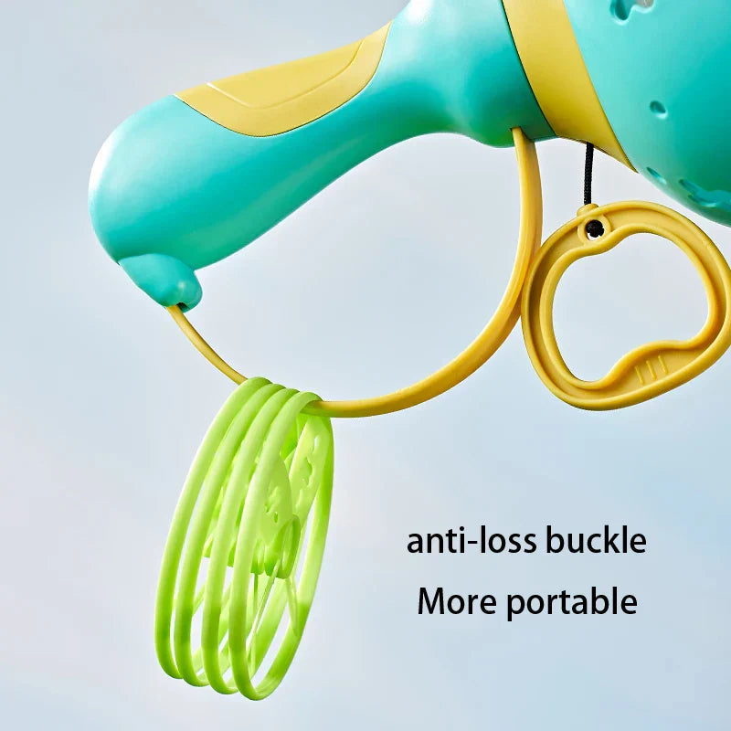 COLORFUL FRISBEE LAUNCHER TOY 🌈🎯