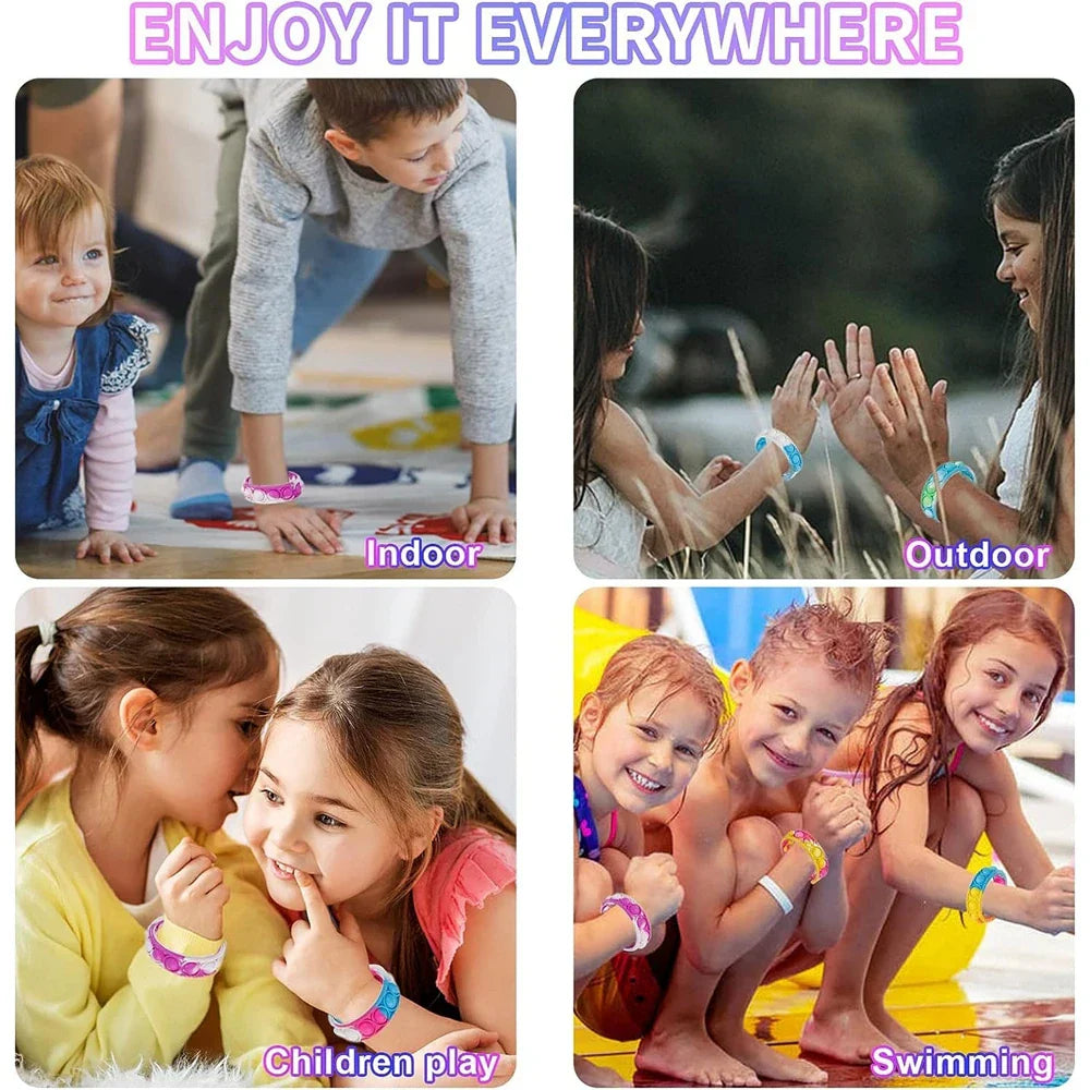 POP IT COLORFUL BRACELET SET (24/72 PCS) 🌈🎈