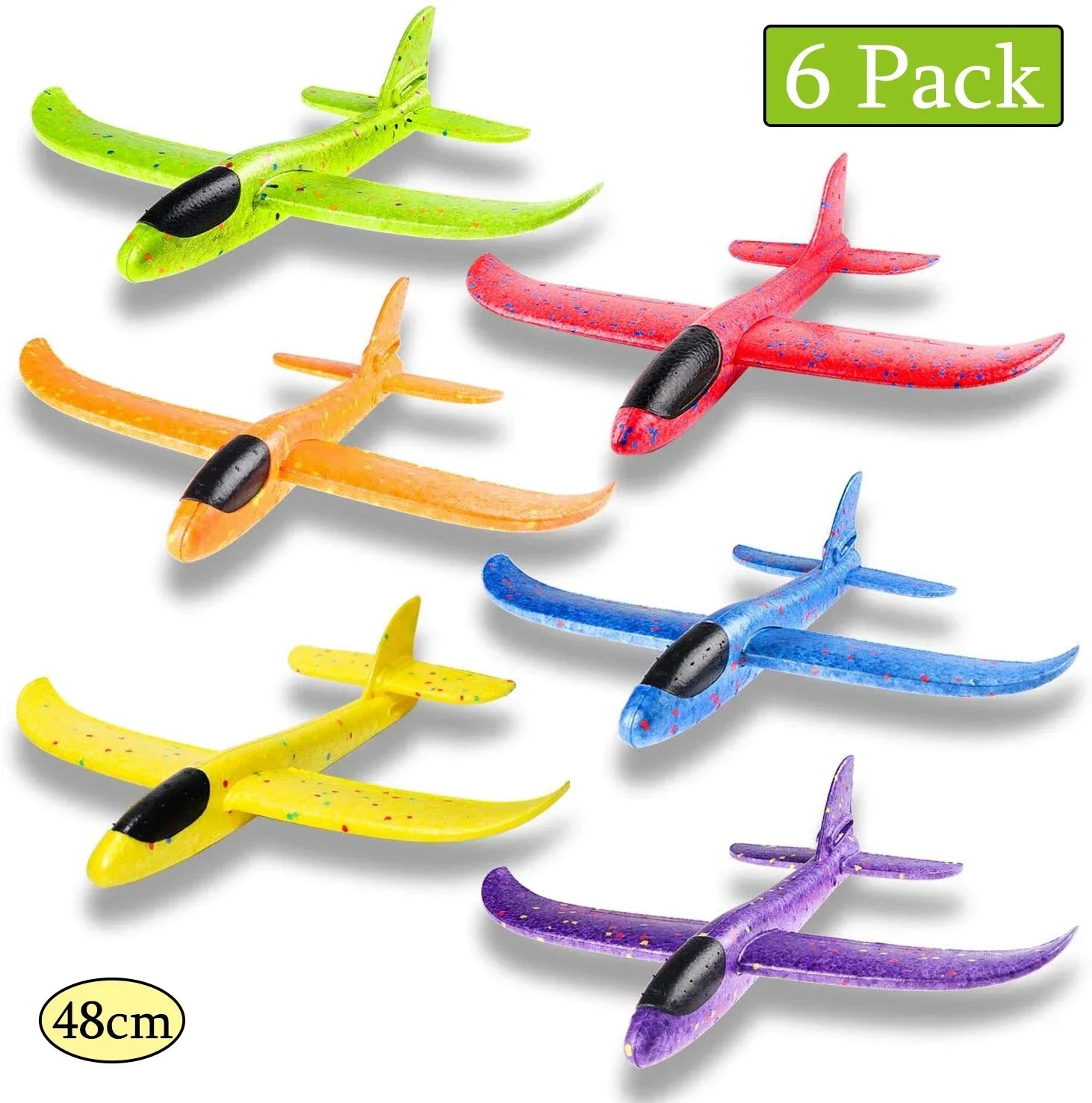 COLORFUL FOAM AIRPLANE TOY SET ✈️🌈