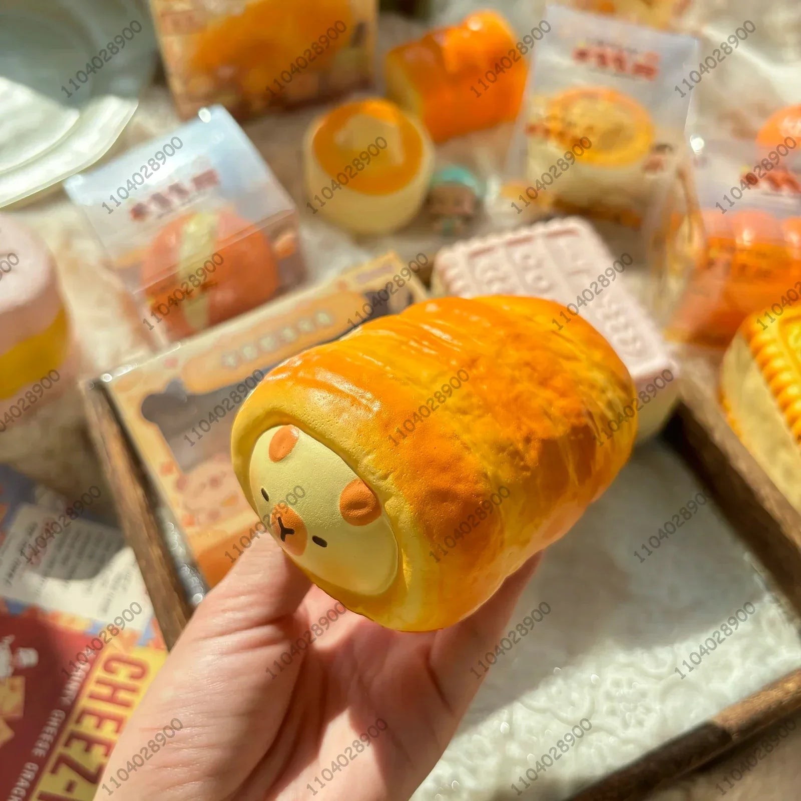 CUTE BREAD & BURGER STRESS TOY 🍞🍔✨