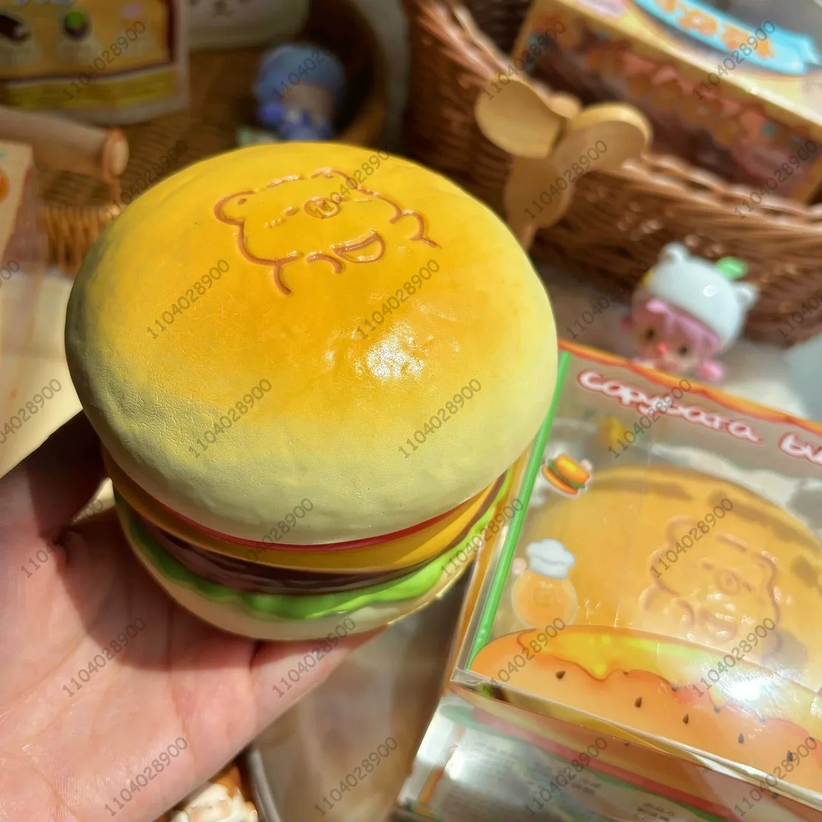 CUTE BREAD & BURGER STRESS TOY 🍞🍔✨