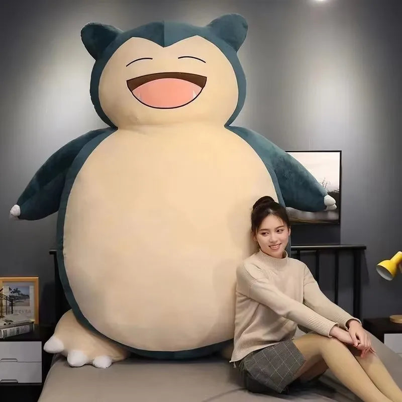 GIANT SNORLAX PLUSH BED & SOFA 🛏️🧸🌟