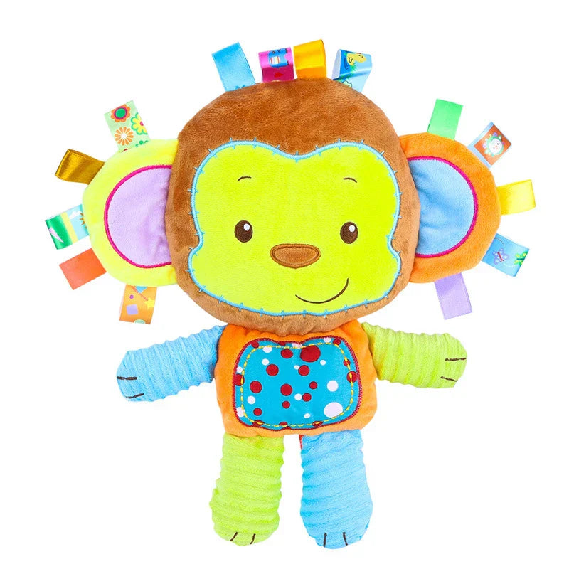SOFT EDUCATIONAL PLUSH LION & ANIMAL TOY FOR BABIES 🦁👶