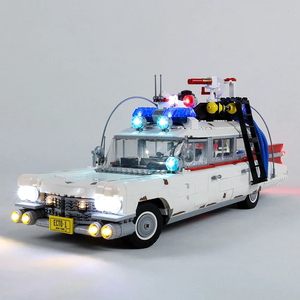 GHOSTBUSTERS ECTO-1 COLLECTIBLE BUILDING SET 👻🚗✨