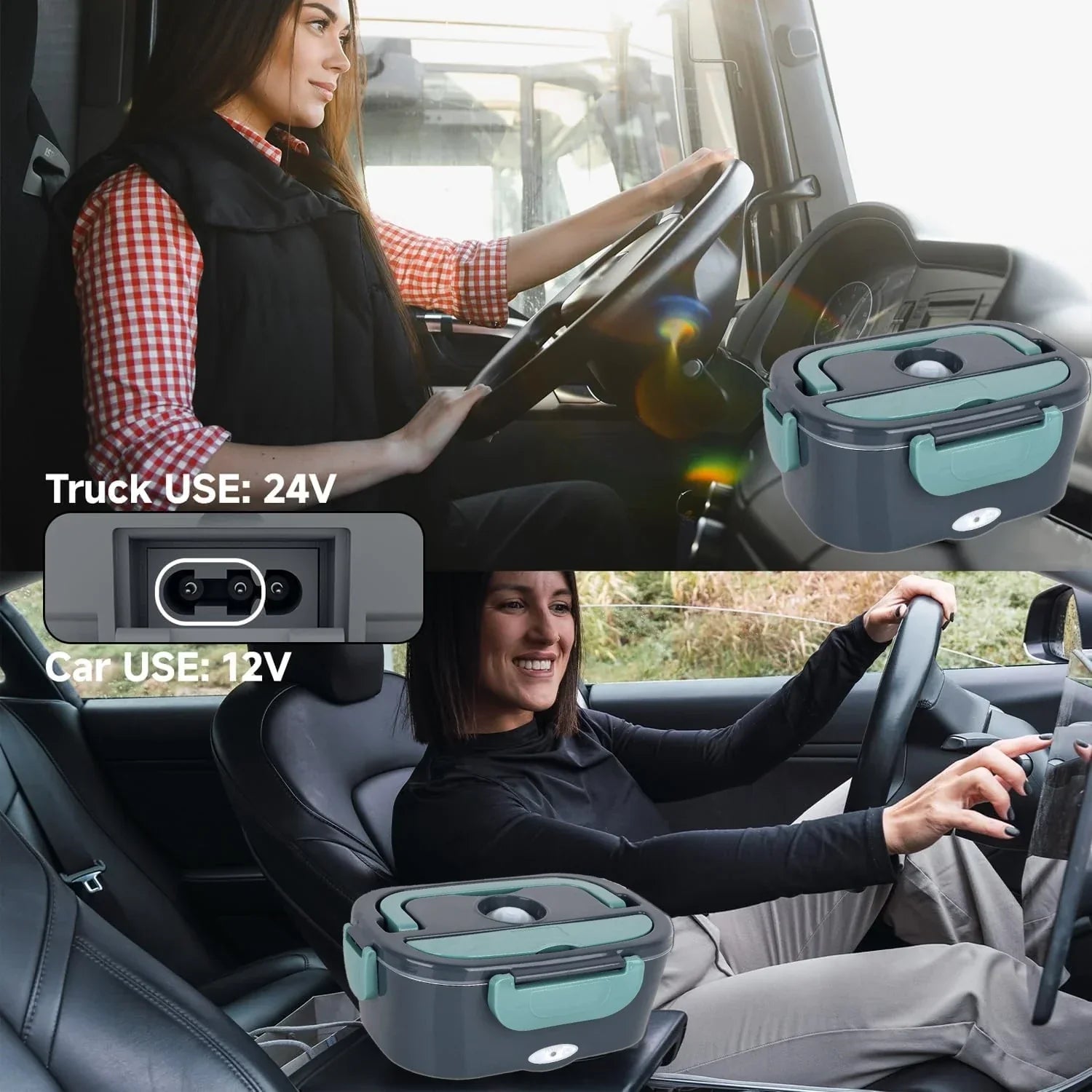 PORTABLE ELECTRIC HEATED LUNCH BOX – PREMIUM THERMAL FOOD CONTAINER 🍱🔥✨