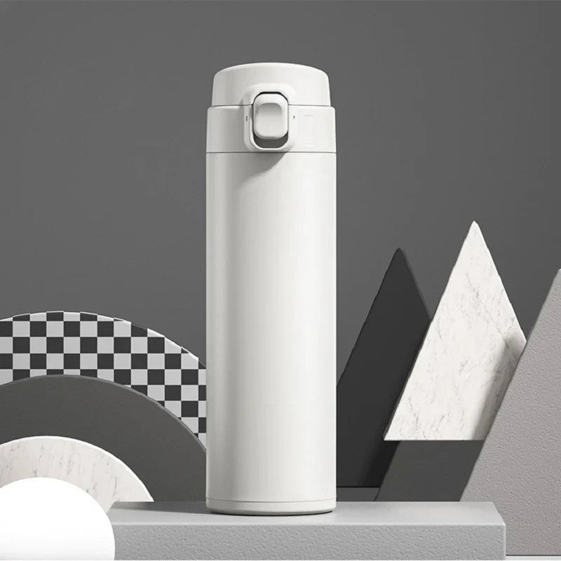 PREMIUM SLIM THERMAL BOTTLE – 500ML ☕🌸❄️