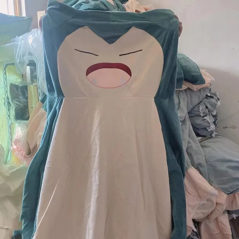 GIANT SNORLAX PLUSH BED & SOFA 🛏️🧸🌟