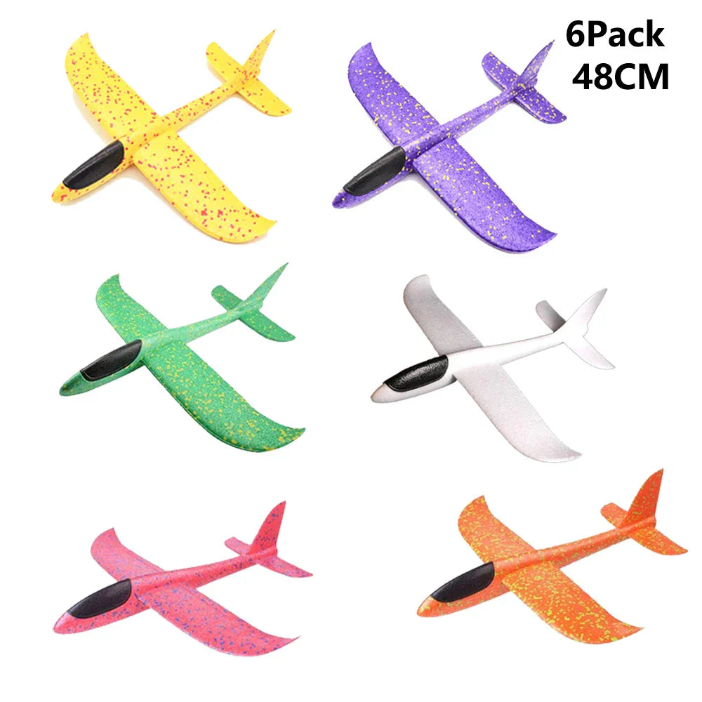 COLORFUL FOAM AIRPLANE TOY SET ✈️🌈