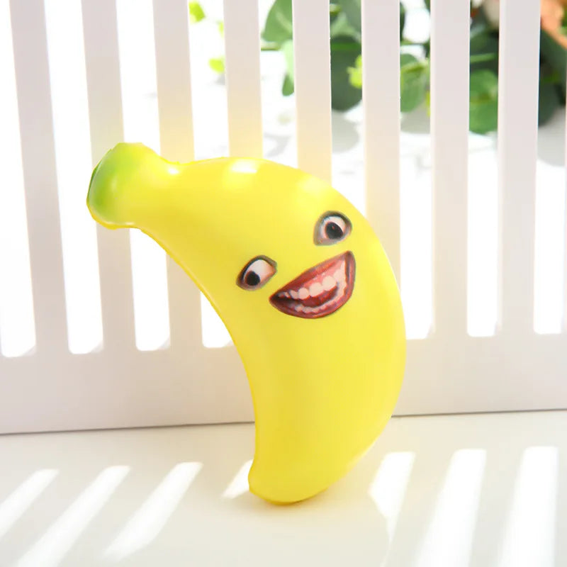 FUNNY FRUIT STRESS TOY 🍉😂🍌
