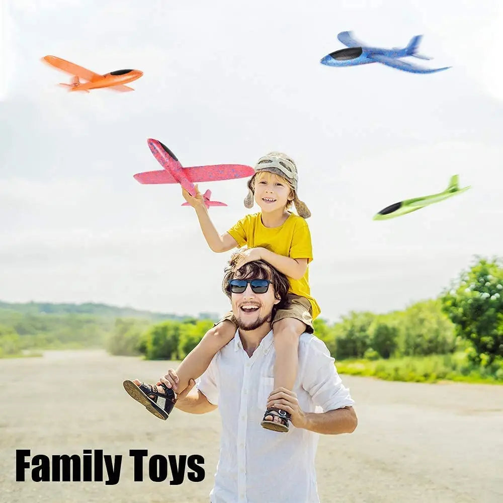 COLORFUL FOAM AIRPLANE TOY SET ✈️🌈